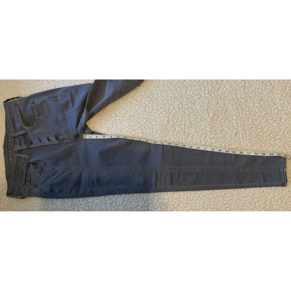 American Eagle, NE(X)T Level Stretch, Hi-rise Jegging, Gray, Size: 4 - Picture 7 of 7